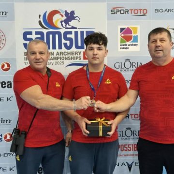 Aninoseanul Marco Tănăsescu este vicecampion european la tir cu arcul