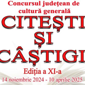 Se reiau întrecerile din concursul de cultură generală „Citești și câștigi!”