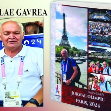 Jurnalistul sportiv Nicolae Gavrea își lansează „Jurnalul olimpic. Paris, 2024”.