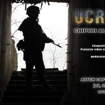 Reporterul Ilie Pintea prezintă „Chipurile războiului din Ucraina” la Zilele AztekArt