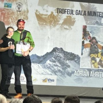 Adrian Ahrițculesei premiat la ”Gala Muntelui”