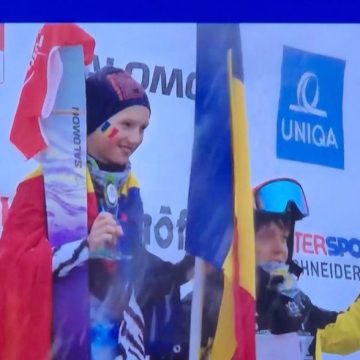 Micul schior Aron Părău aduce aurul de la Kids Trophy International Austria, la Lupeni