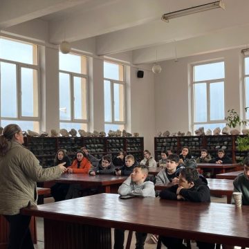 Elevi din Băcia în vizită la Universitatea din Petroșani
