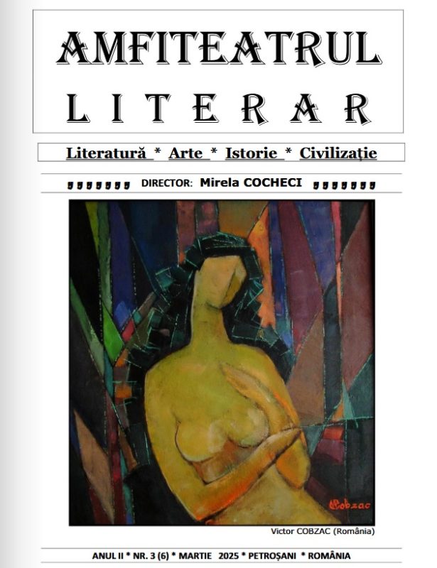 Revista „Amfiteatrul literar” nr. 3/2025, în care a apărut interviul original