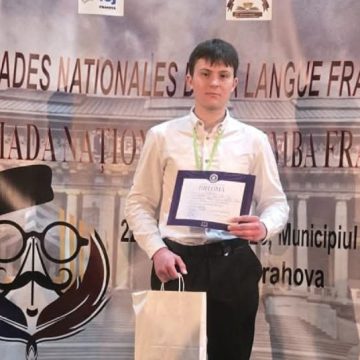 Petrileanul Quentin Maël-Gilles-Eric, Premiul de Excelență la Olimpiada Națională de Limba Franceză 