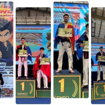 Vulcăneanul Bogdan Câmpan, de trei ori pe podiumul mondial la Kempo
