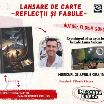 Lansare de carte „Reflecții și fabule” de Florin Govor