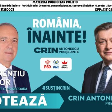 Laurențiu Nistor: „Avem nevoie de un președinte care aduce echilibru, nu haos!”