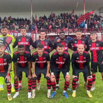 Minerul Lupeni, campionii Ligii a III-a, seria a IX-a, la fotbal