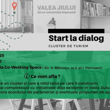 Dezbatere dedicată clusterului de turism sustenabil din Valea Jiului
