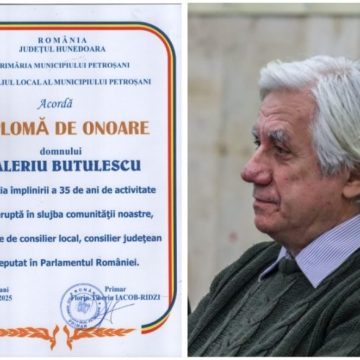 Valeriu Butulescu – 35 de ani de activitate în slujba comunității