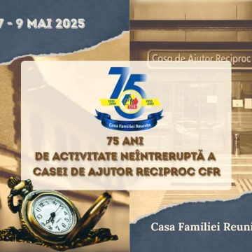 „Casa Familiei Reunite” la jubileul celor 75 de ani de la înființarea CAR CFR Petroșani