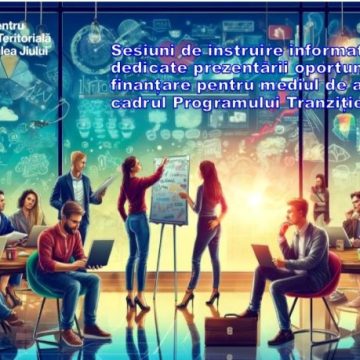 Sesiune de informare pentru antreprenori asupra oportunităților de finanțare europeană în Valea Jiului