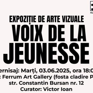 Expoziție de arte vizuale „Voix de la Jeaunesse” la Galeria Ferrum Art Gallery din Hunedoara