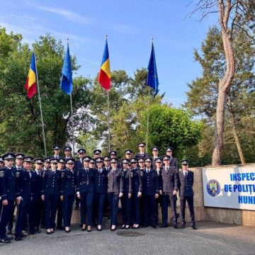Poliția Română are 34 de agenți noi în județul Hunedoara