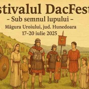 Luna Iulie aduce o nouă ediție „Dac Fest – Sub Semnul Lupului”, la Măgura Uroiului