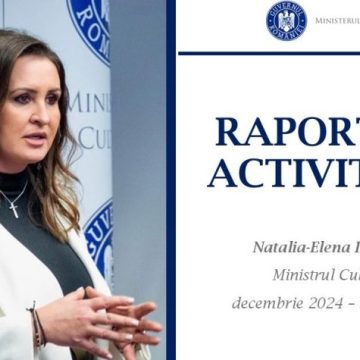 Deputatul hunedorean Natalia Intotero și-a prezentat bilanțul activității sale în fruntea Ministerului Culturii