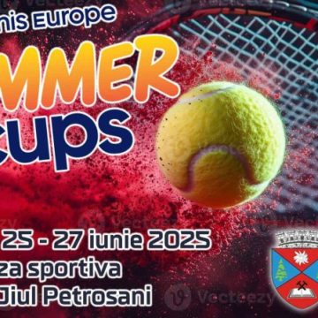 Etapă internațională a „Tennis Europe Summer Cups” 2025, la Petroșani