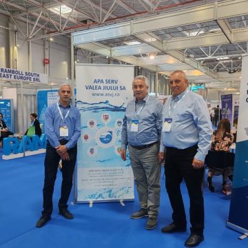 Specialiști ai Apa Serv Valea Jiului în schimb de experiență la Expo Apa 2025