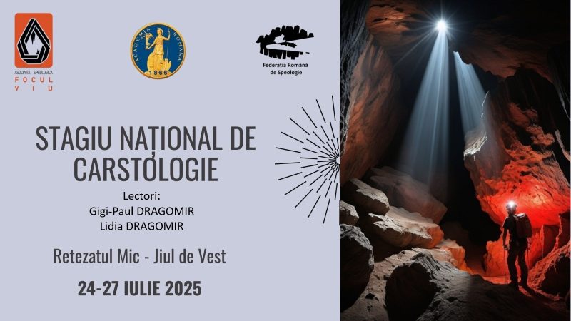 Stagiul National de Carstologie în Retezatul Mic, la Valea Iarului