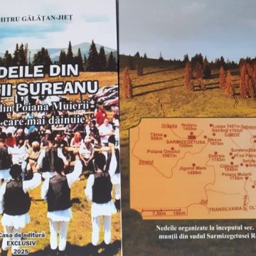 Casa de editură Exclusiv vă prezintă cartea „Nedeile din Munții Șureanu. Nedeia din Poiana Muierii, ultima care mai dăinuie”, o nouă carte-document a etnologului dr. Dumitru Gălățan Jieț