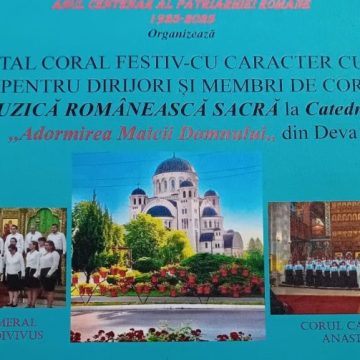 Recital coral de muzică românească sacră la Catedrala „Adormirea Maicii Donnului” din Deva
