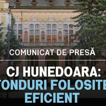 Comunicat de presă al CJH: ”Fonduri folosite eficient la CJH în achiziția de microbuze școlare”
