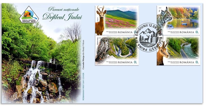 Flora și fauna din Parcul Național ”Defileul Jiului” adusă în prim-plan pe noile timbre ale Romfilatelia