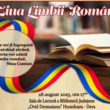 Ziua Limbii Române sărbătorită la Biblioteca județeană „Ovid Densușianu” din Deva