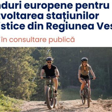 ADR Vest a lansat în consultare publică Ghidul de finanțare europeană pentru Turism și calitatea vieții