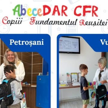 AbeceDAR pentru copiii din comunitatea CAR-CFR Petroșani