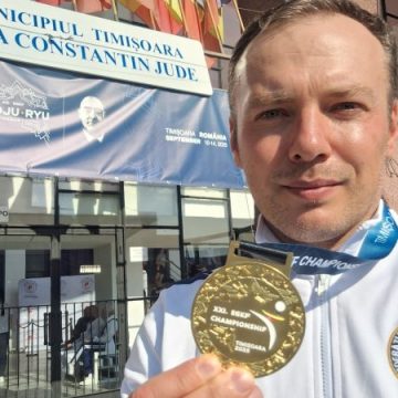 Aur sportiv pentru liderul AUR de la Petroșani