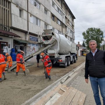 Lucrări intense pentru „Dezvoltarea mobilității urbane în municipiul Petroșani”