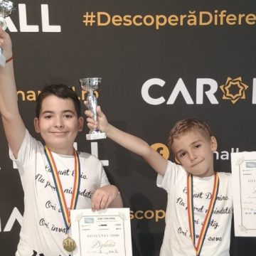 Doi copii din Petroșani sunt campioni național la„Șah în școală!”