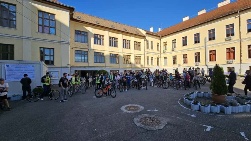 Peste 1000 de cicliști din vestul țării au intrat în „Marea Pedalare”  în Săptămâna Europeană a Mobilității