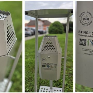 Consiliul Județean Hunedoara – Partener activ în lupta împotriva poluării cu mucuri de țigară