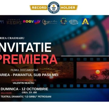 Uimitoarea poveste a Mariei Crâșmaru în documentarul „Mariea – Pământul sub pașii mei”, prezentat în premieră la Petroșani