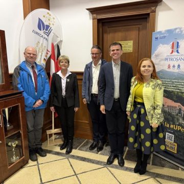 Vizită a partenerilor de la Silesian University of Technology la Universitatea din Petroșani