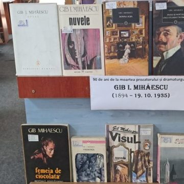 Biblioteca municipală „Valeriu Butulescu” marchează cei 90 de ani de la moartea prozatorului și dramaturgului Gib Mihăiescu