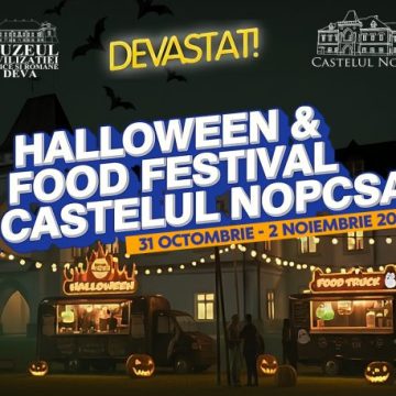 Halloween party la Castelul Nopcsa din Țara Hațegului