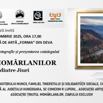 Expoziția și albumul fotografic „Ținutul Momârlanilor – Țara dintre Jiuri” vor fi prezentate la Deva