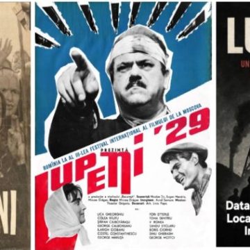 Drama istorică „Lupeni 29”, filmată la Lupeni în 1962, în proiecție specială la Cinematograful „Cultural” din Lupeni