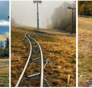 Comexim R Lupeni finalizează o investiție care aduce o nouă atracție pentru turiști la Straja: sania pe șine