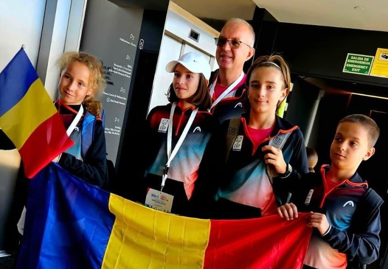 Maria Iacob-Ridzi din Petroșani participă la turneul internațional Kinder Joy of Moving Tennis Trophy din Spania