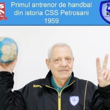 Omagiu antrenorului emerit Mihai Pintea, fondatorul handbalului din Valea Jiului