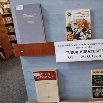 Tudor Mușatescu, comemorat la Biblioteca Municipală „Valeriu Butulescu” Petroșani