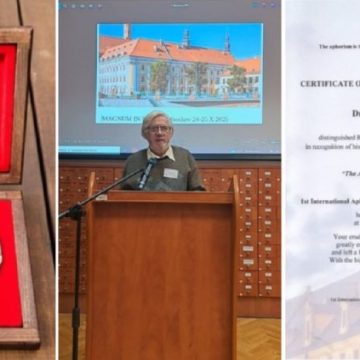 Scriitorul Valeriu Butulescu, apreciat la Conferinţa Internaţională a Aforismului, organizată în Polonia, la Wroclaw