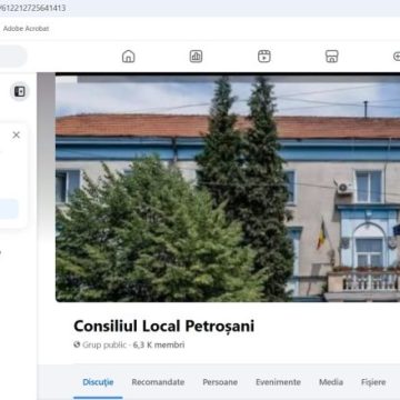 Primăria Petroșani atrage atenția privind existența unui grup neautorizat pe rețeaua Facebook care utilizează denumirea „Consiliul Local Petroșani”