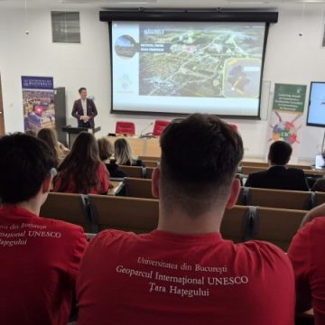 La Universitatea din București, Geoparcul UNESCO Țara Hațegului a adus într-un an aniversar povestea Pământului prin cercetare, inovație și artă