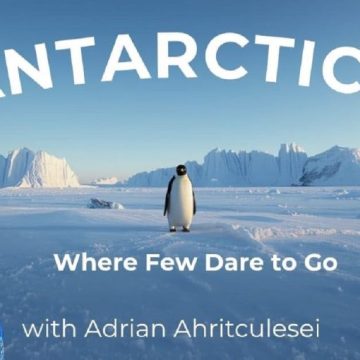 Alpinistul Adrian Ahrițculesei încheie anul 2025 în Antarctica, cu dorința de a cuceri penultima redută a circuitului „Seven Summit”